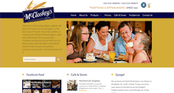 Desktop Screenshot of mccloskeysbakery.ie