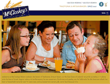 Tablet Screenshot of mccloskeysbakery.ie